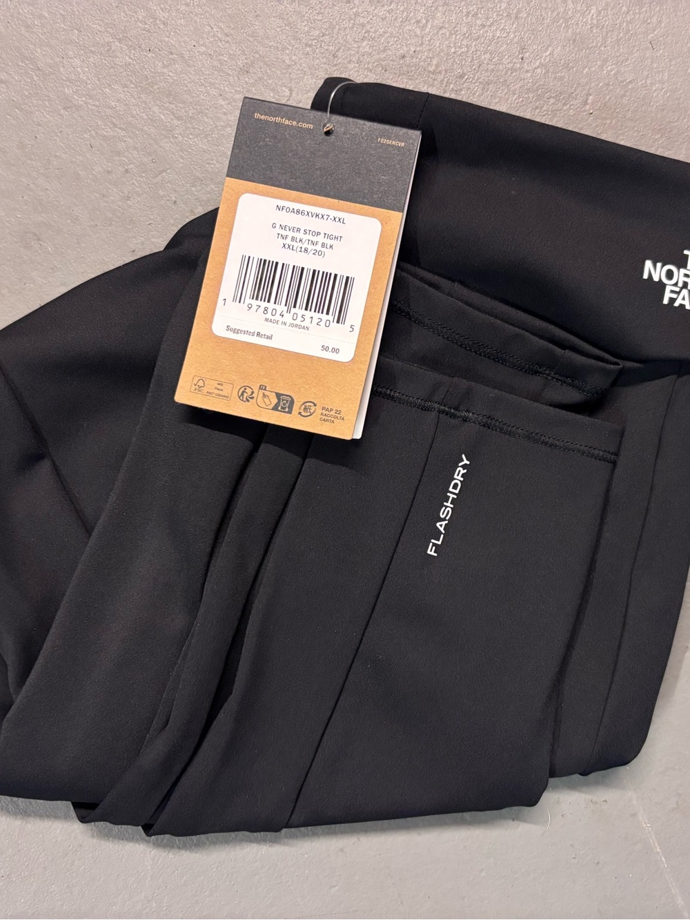 The North Face Kids Black FlashDry Performance Pants